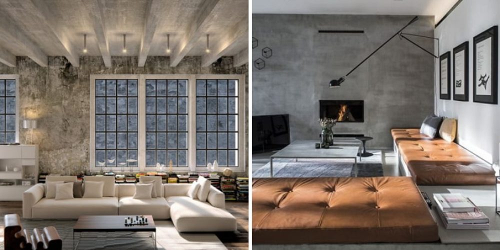 Krása drsného betónu v interiéri – pohľadový betón